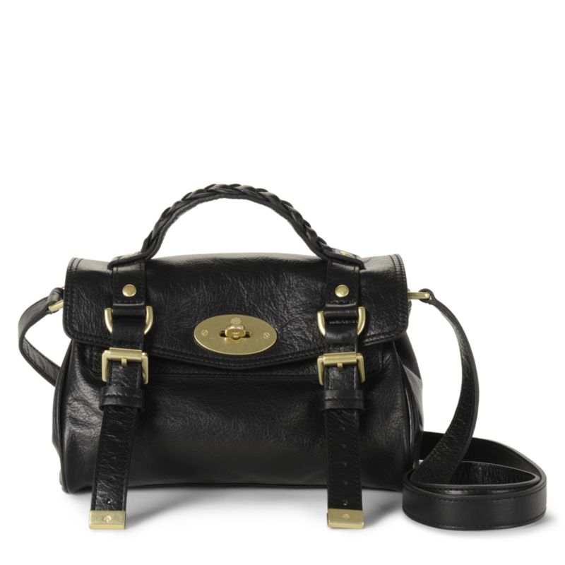 MULBERRY Alexa mini buffalo leather satchel