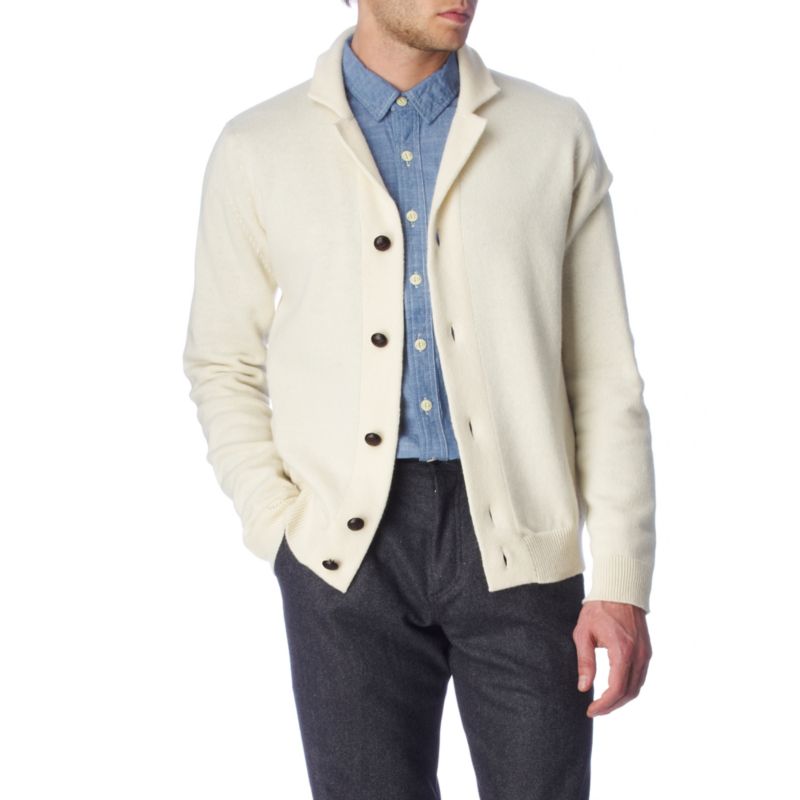 Glenham cardigan   JOHN SMEDLEY   Cardigans   Knitwear   Menswear 