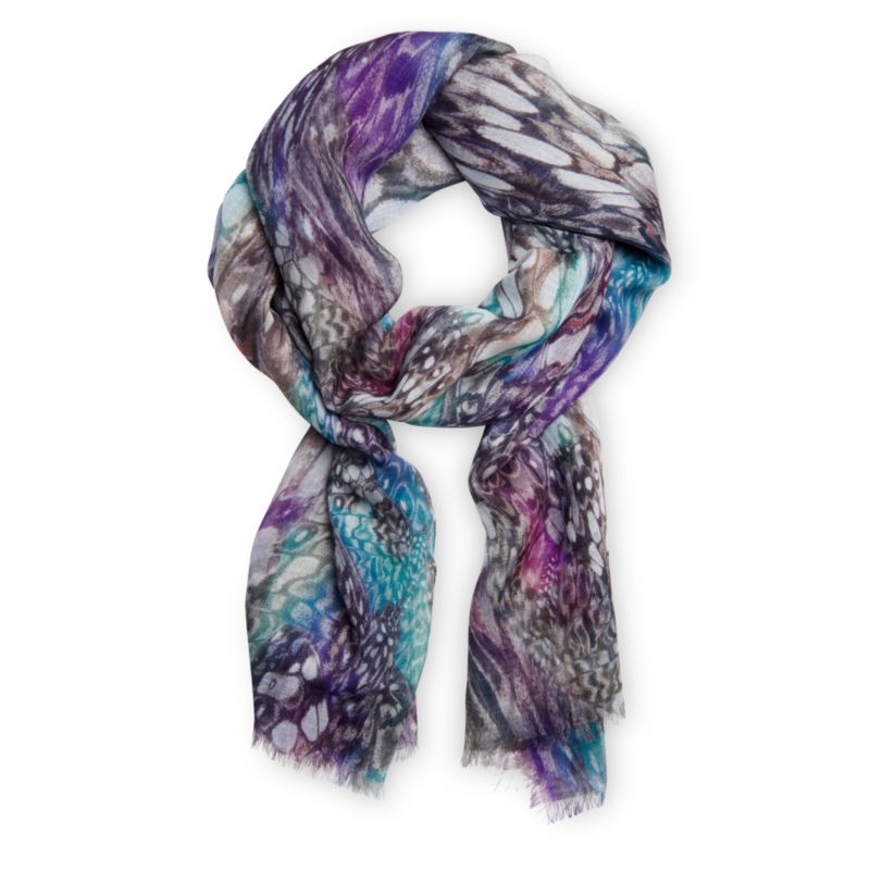 Butterfly scarf   MATTHEW WILLIAMSON   Scarves   Accessories 