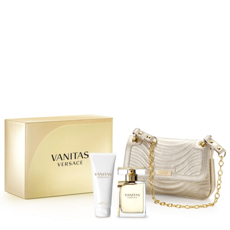 Vanitas eau de parfum 90ml gift set   VERSACE   Fragranced skincare 