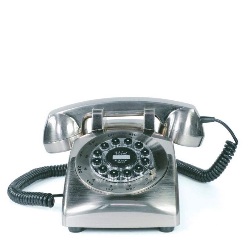 WILD & WOLF Dreyfuss 500 chrome telephone