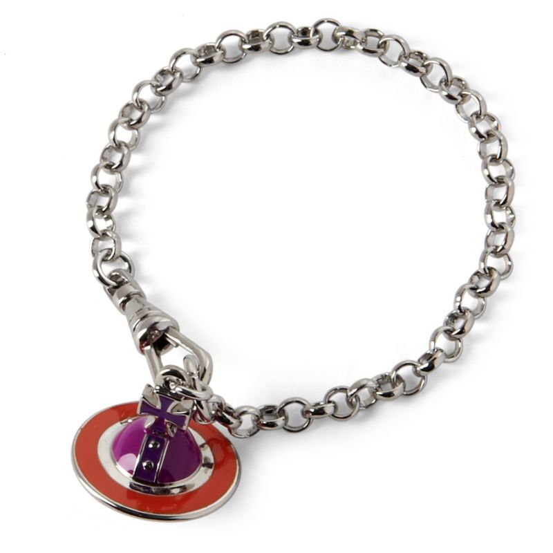 VIVIENNE WESTWOOD Enamel orb bracelet