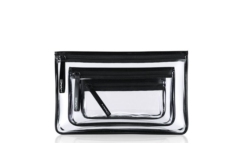 Home Beauty Contemporary MAC Accessories Fall trend bags Clearly M·A 