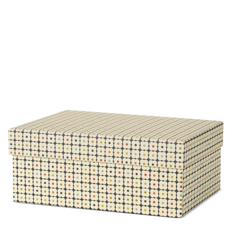 ORLA KIELY Medium black abacus gift box