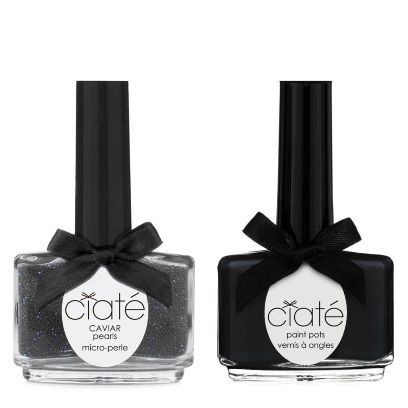 CIATE Caviar Manicure™ kit   Black paint pot