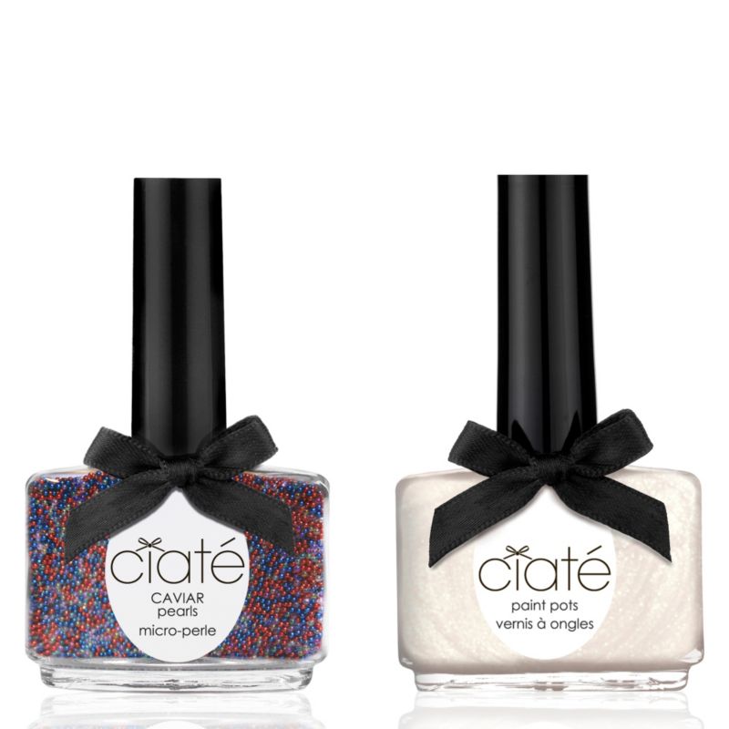 CIATE Caviar Manicure™ kit   Red, White & Blue paint pot