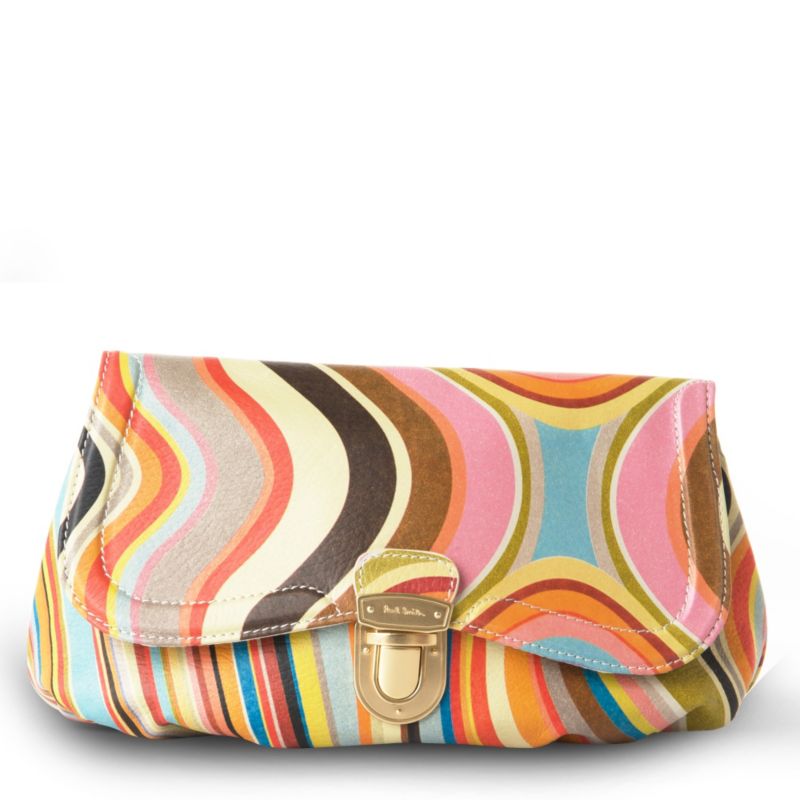 PAUL SMITH Carly swirl clutch bag