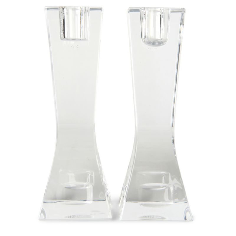 Pair of Geo candlesticks   JOHN ROCHA @ WATERFORD   Candles 