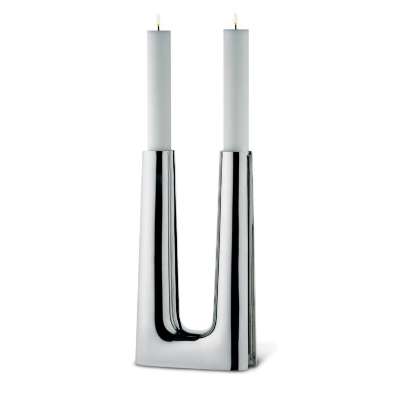 GEORG JENSEN Copenhagen large candle holder