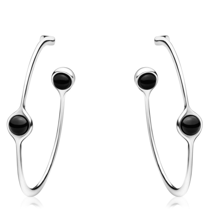 GEORG JENSEN Sphere earhoops