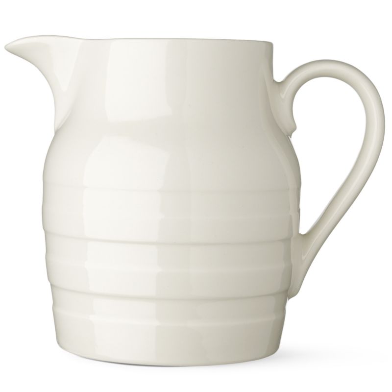 Cream hooped churn jug   THE REAL FLOWER COMPANY   Vases   Flower Shop 