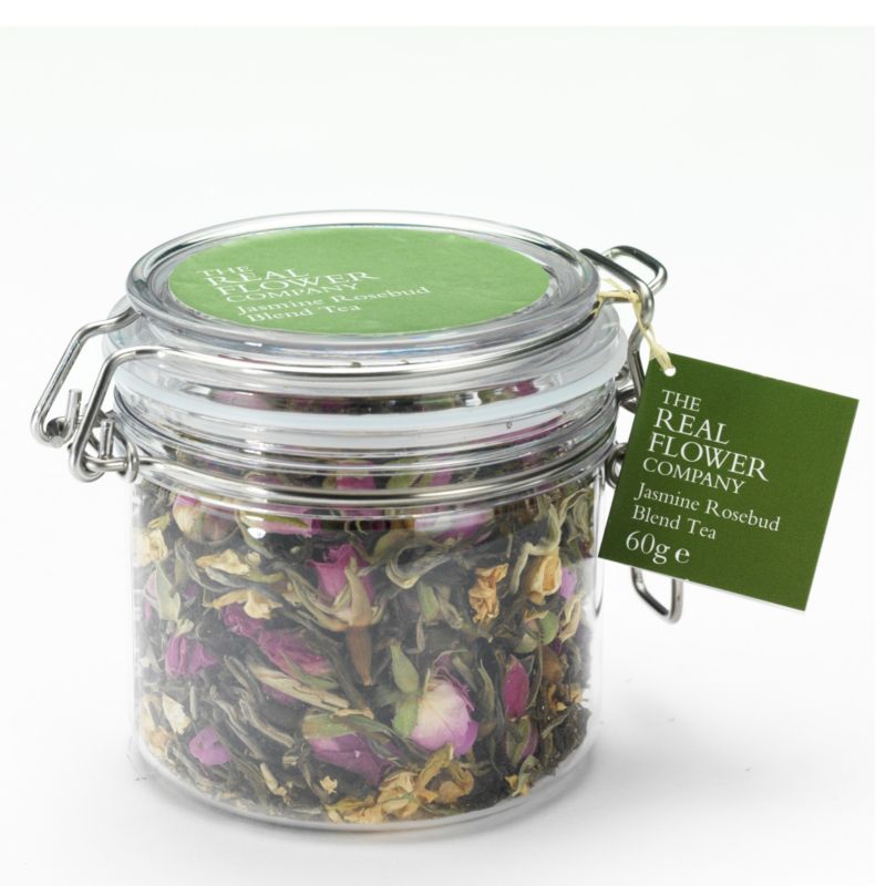 THE REAL FLOWER COMPANY Jasmine rosebud blend loose tea