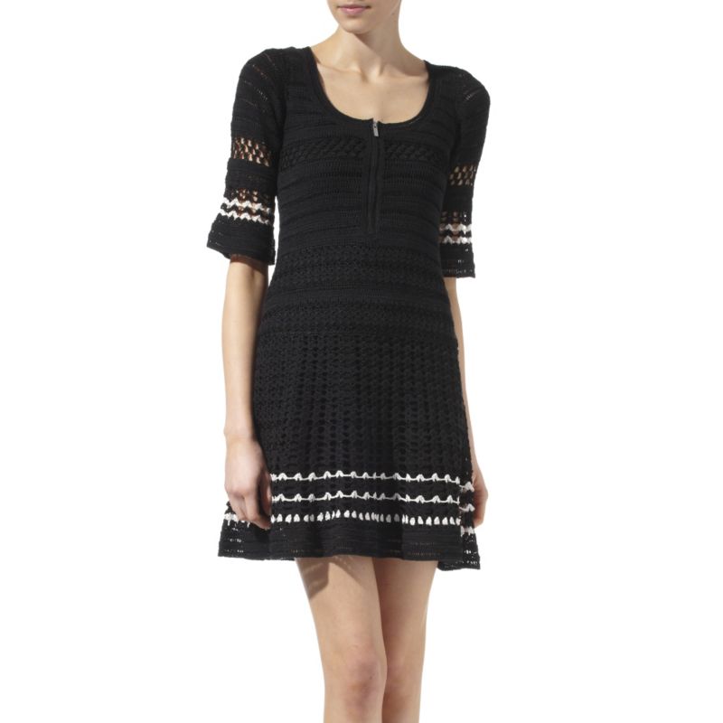 Lace and crochet dress   KAREN MILLEN   Day   Dresses   Womenswear 