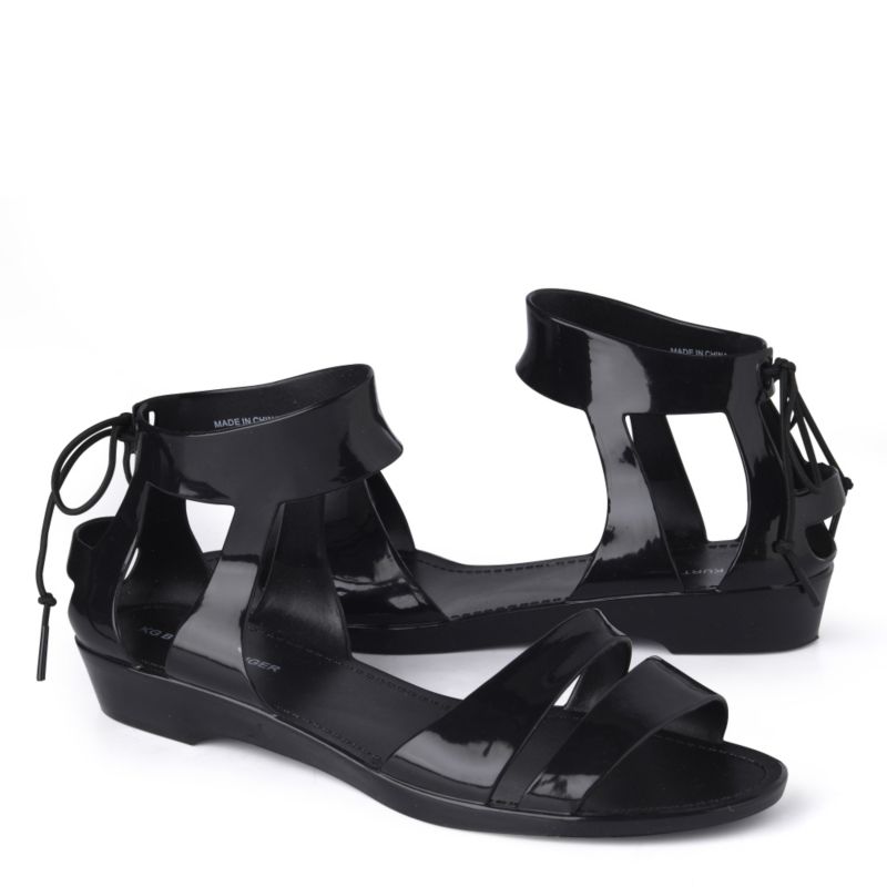 Mercury jelly sandals black   KG BY KURT GEIGER  selfridges