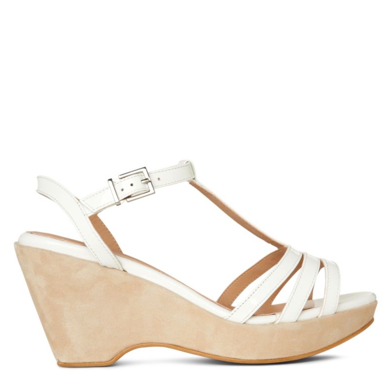 CARVELA Kasper patent wedge sandals