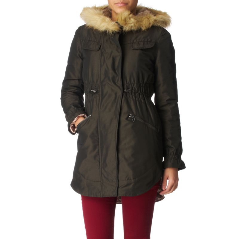 Faux fur trimmed parka   TED BAKER   Coats   Coats & jackets 